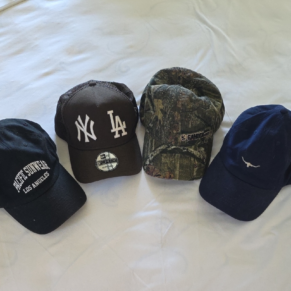 Assorted Baseball Caps Collection